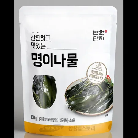 (16:30마감)간장명이나물(반찬단지/1.2KG(120G*10EA)//명이:중국산) 이미지