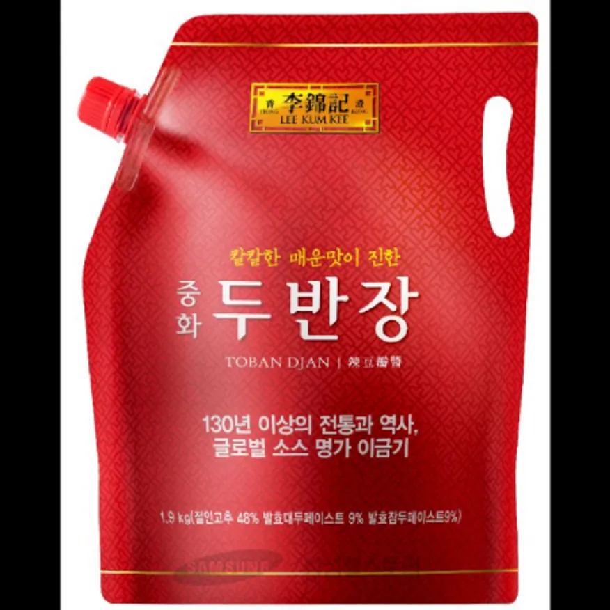(16:30마감)이금기중화두반장(스파우트팩/오뚜기/1.9KG/PAC/중국산) 이미지