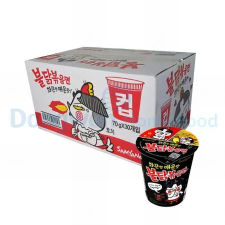 (16:30마감(D) 컵불닭볶음면(삼양식품/소/70g*30EA)BOX 이미지