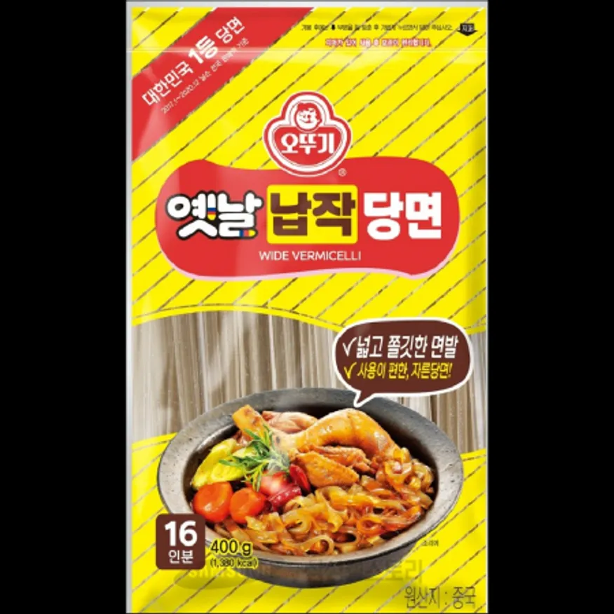 (16:30마감)옛날납작당면(오뚜기/400G/PAC/중국산) 이미지