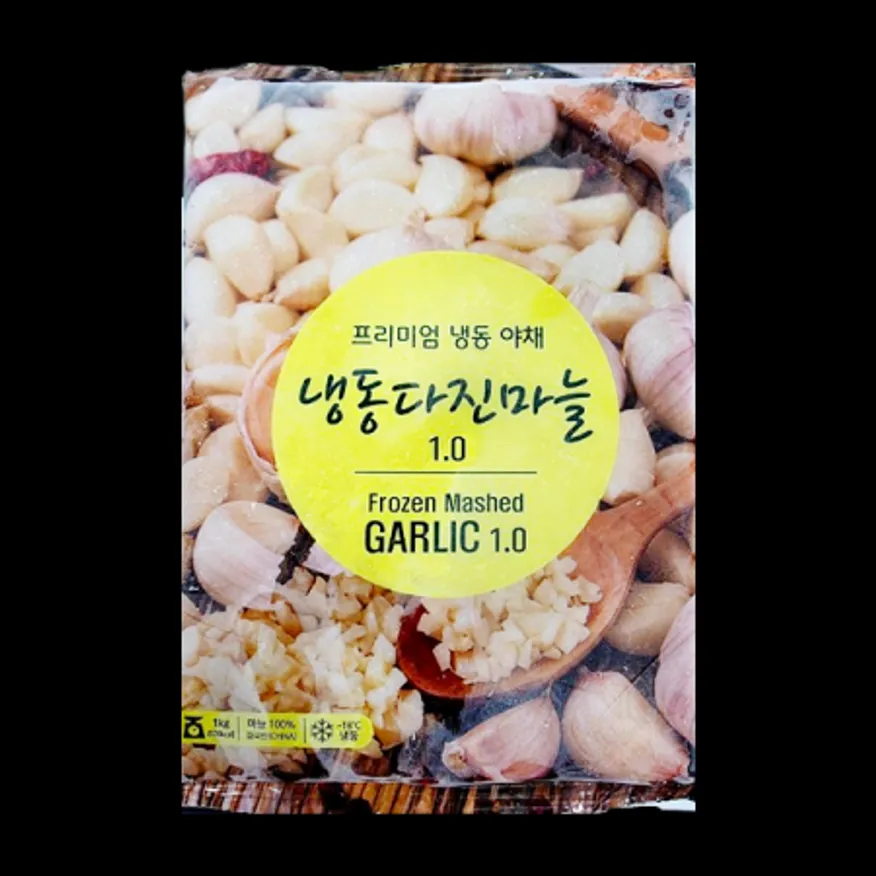 냉동다진마늘(로하스팜 1kg/중국산) 이미지