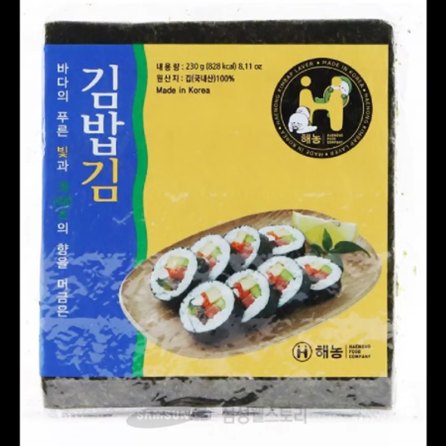 (16:30마감)김밥김(골드)(해농/230G/PAC/김:국내산) 이미지