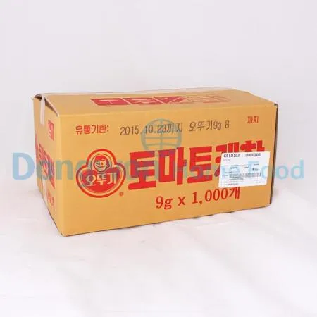 (16:30마감(D) 케찹(오뚜기/9kg/9g*1000EA/일회용)BOX 이미지