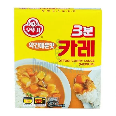 (16:30마감(D) 3분카레약간매운맛(오뚜기/200g)EA 이미지