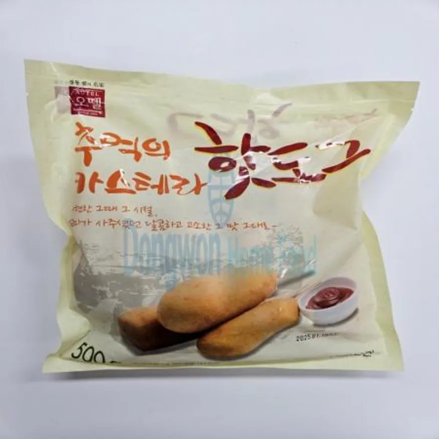 (16:30마감(D) 추억의카스테라핫도그(오뗄/500g)EA 이미지