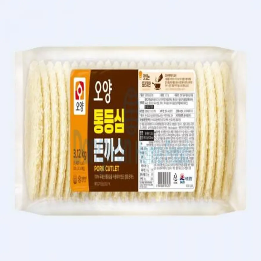(16:30마감(D) 통등심돈까스(사조오양/돼지고기:국내산/24장/3.12kg)EA 이미지
