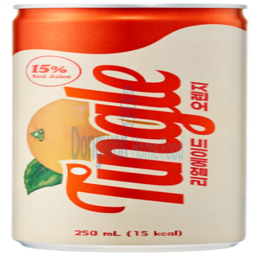 (16:30마감(D) 팅글리얼에이드오렌지(일화/250ML*30EA)BOX 이미지