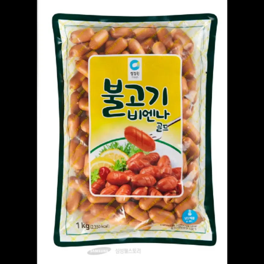 (16:30마감)불고기비엔나골드(1KG(약8G/EA)/PAC/계육:국산/청정원/돈육) 이미지