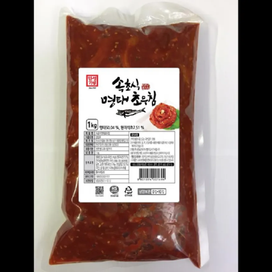 (16:30마감)RTXA속초식명태초무침(한성/1KG/PAC/명태:러시아산) 이미지