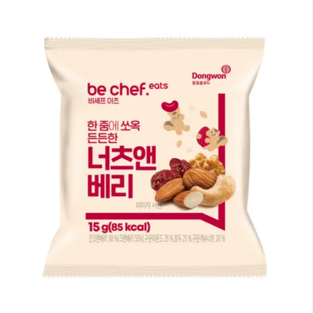 (16:30마감(D) be chef. 너츠앤베리(동원홈푸드/15g)EA 이미지