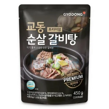 (16:30마감(D) 프리미엄순살갈비탕(교동/450G)EA 이미지