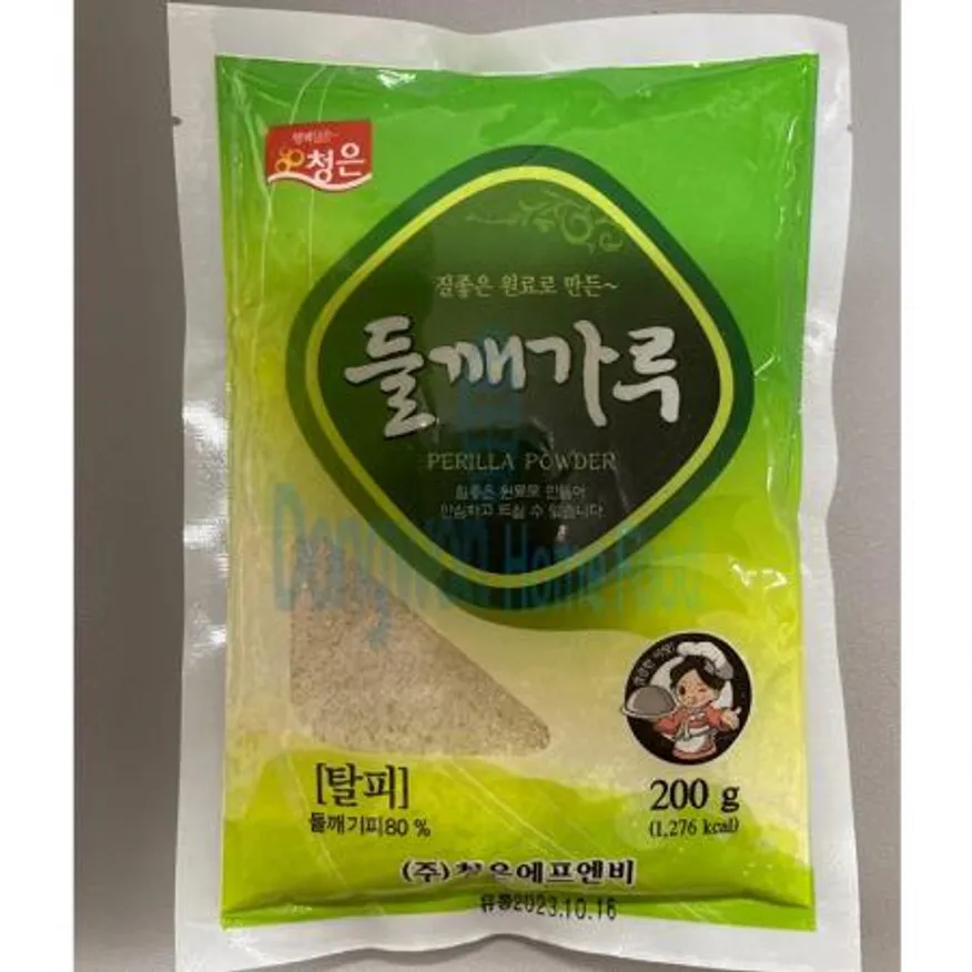(16:30마감(D) 들깨가루(중국산/청은/탈피/200g)EA 이미지