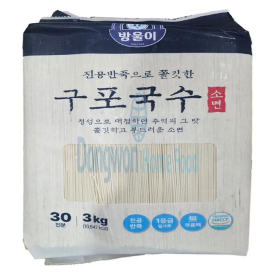 (16:30마감(D) 국수소면(구포국수/방울이/3kg)EA 이미지