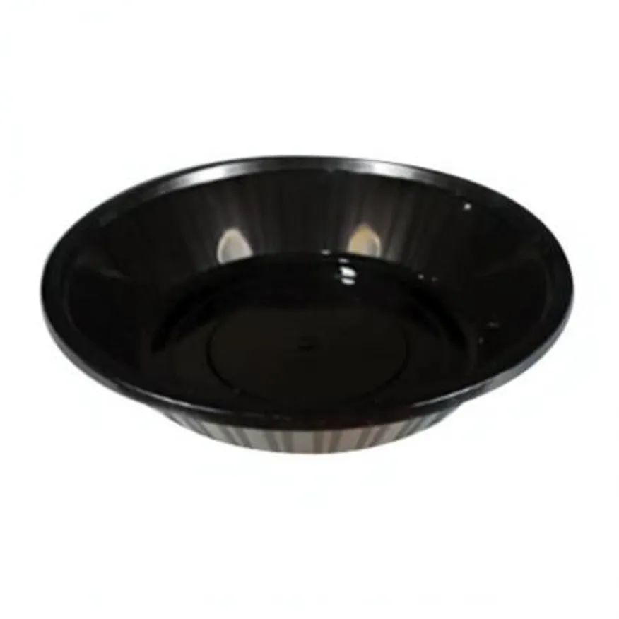 (16:30마감(D) 중화면용기(소/Ø210*45mm/사출/검정/PP/400입)BOX 이미지