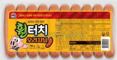 (16:30마감(D) 휠터치소시지(대림/돈육:국산,외국산,계육:국내산/700g)EA 이미지
