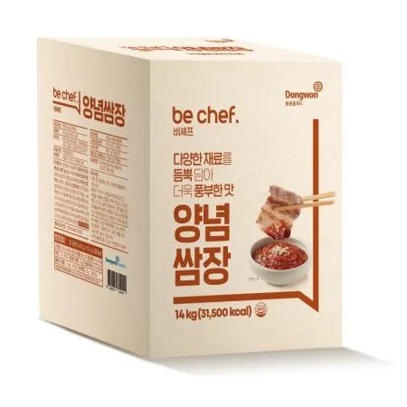 (16:30마감(D) be chef. 양념쌈장(동원홈푸드/14kg)EA 이미지