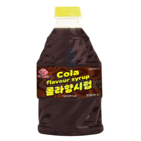 (16:30마감(D) 오쉐프콜라향시럽(오뚜기/1KG)EA 이미지