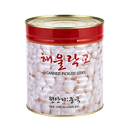 (16:30분마감)해울 락교(실온 2S 3Kg중국) 이미지