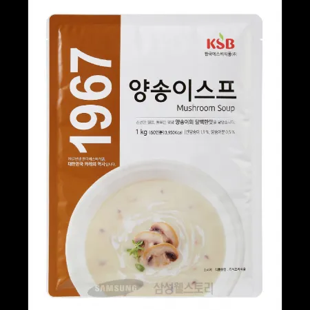 (16:30마감)양송이스프(1KG/EA/SB) 이미지