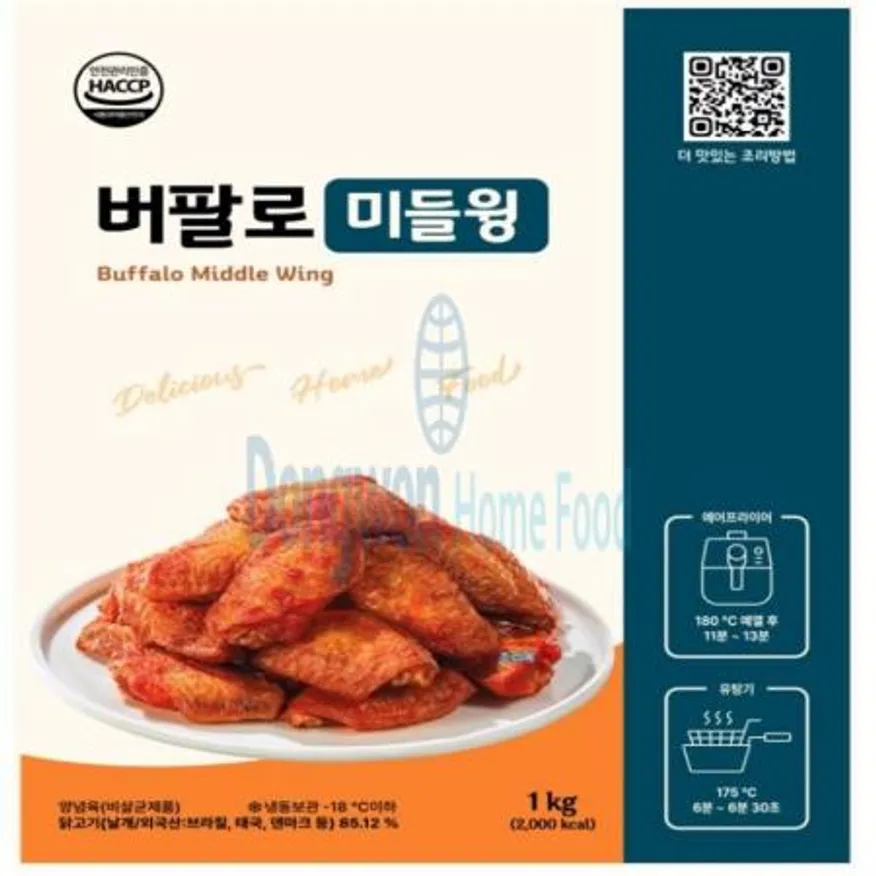 (16:30마감(D) 버팔로윙(동해식품/닭고기:외국산/1kg)EA 이미지