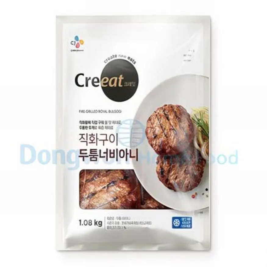(16:30마감(D) 두툼너비아니(CJ크레잇/돼지고기:국산/1.08KG)EA 이미지