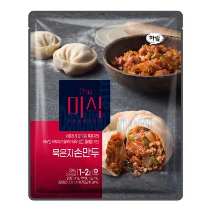 (16:30마감(D) The미식묵은지손만두(하림산업/350g(10입)*2입)EA 이미지