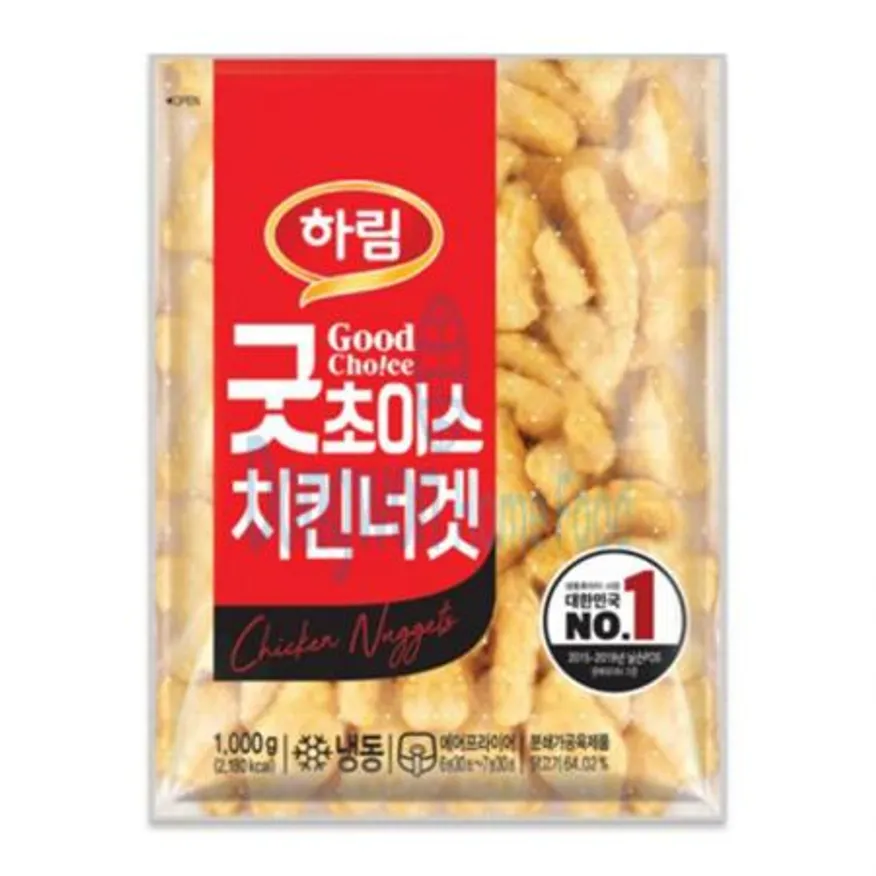 (16:30마감(D) 굿초이스치킨너겟(하림/계육:국내산/1kg)EA 이미지