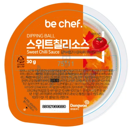 (16:30마감(D) be chef. DIPPINGBALL스위트칠리소스(30G*32EA) 이미지