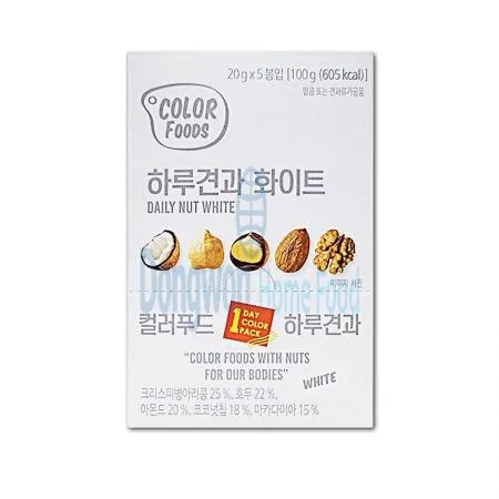 (16:30마감(D) 하루견과화이트(선명농수산/20g*80입/W)BOX 이미지