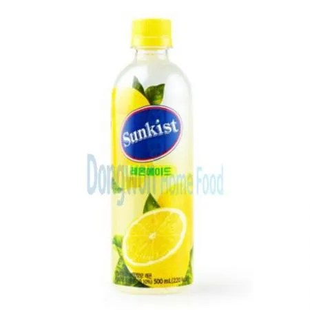 (16:30마감(D) 레몬에이드(썬키스트/500ML*6입)EA 이미지