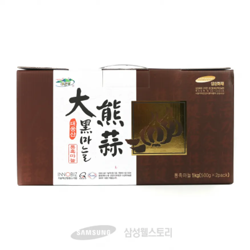 (16:30마감)흑마늘(1KG(약30EA)/BOX/도을농산) 이미지
