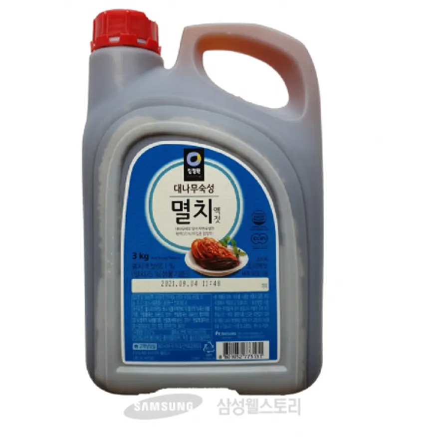 (16:30마감)멸치액젓(3KG/EA/베트남산/청정원/멸치:국산) 이미지