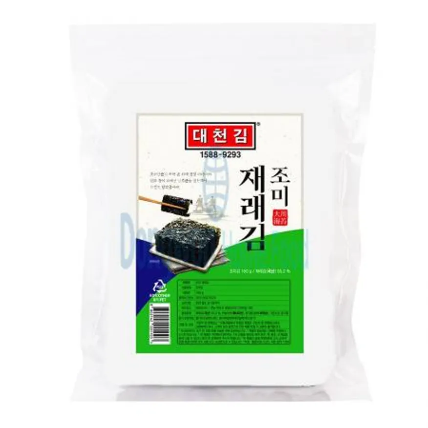 (16:30마감(D) 조미재래김(국내산/대천김/상온/396매/160g)EA 이미지