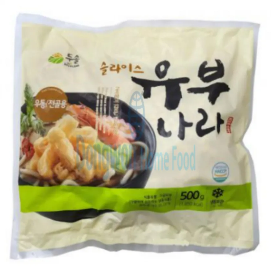 (16:30마감(D) 유부슬라이스(대두:외국산/두솔/500g)EA 이미지