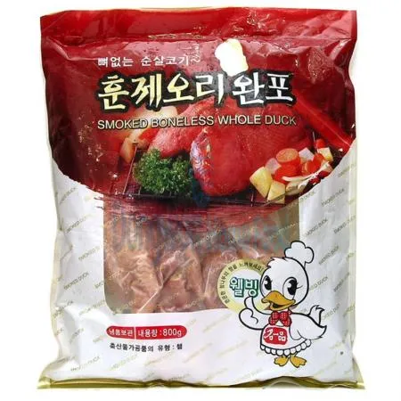 (16:30마감(D) 훈제오리완포(중국산/삼아아시아/800g)EA