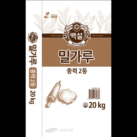 (16:30마감)백설밀가루(20KG/PAC/CJ/미국산/밀:호주/중력2등) 이미지