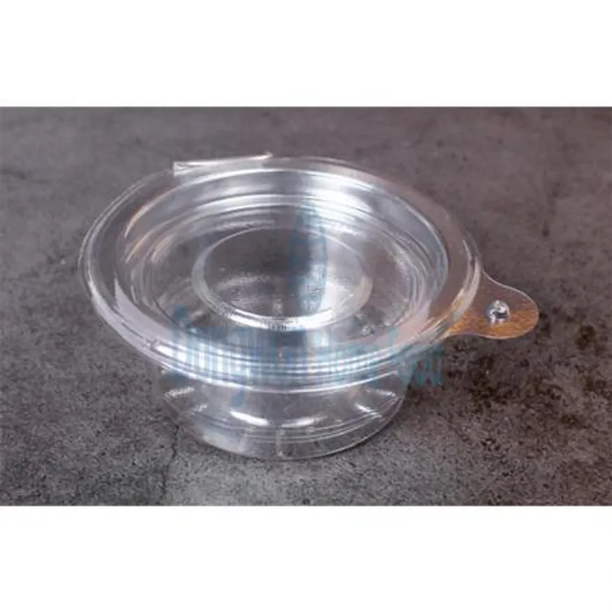 (16:30마감(D) 원형원터치소스용기(소/70ml/Ø76*30mm/투명/100입)EA 이미지