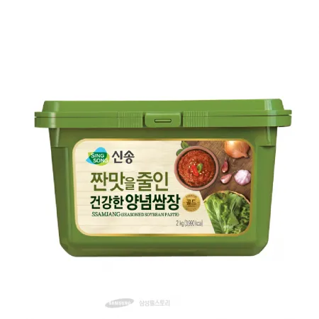 (16:30마감)짠맛을줄인건강한양념쌈장,신송,2KG/EA 이미지
