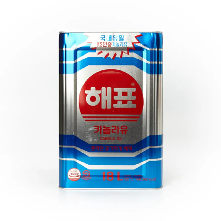 (16:30분마감)해표 카놀라유(실온 18L 18Kg/EA) 이미지