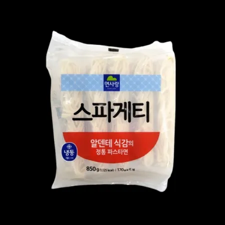 냉동스파게티면(면사랑/170g*5개) 이미지