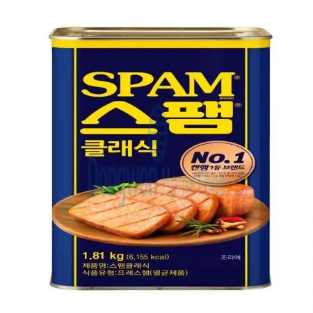 (D)스팸클래식(CJ/돼지고기:외국산,국산/1.81kg)EA