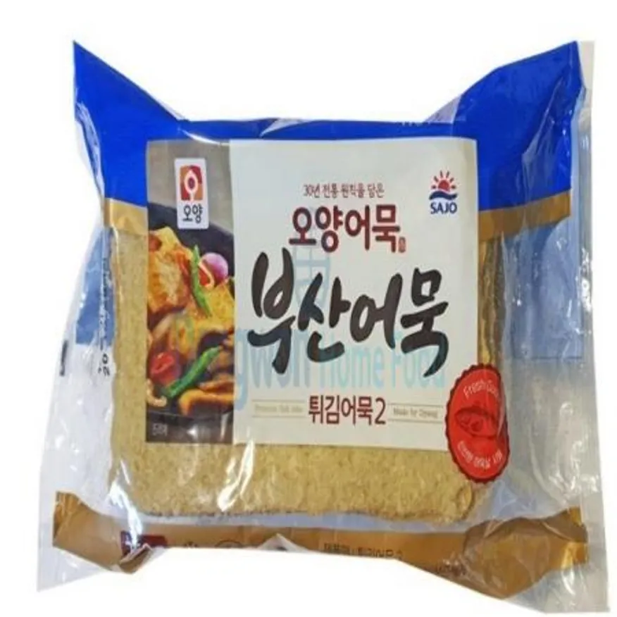 (16:30마감(D) 상천어묵(연육:외국산/사조오양/냉동/튀김어묵/사각/750g)EA 이미지