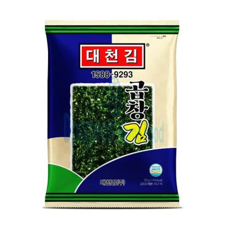 (16:30마감(D) 곱창김(국내산/대천김/상온/5매/20g)EA 이미지
