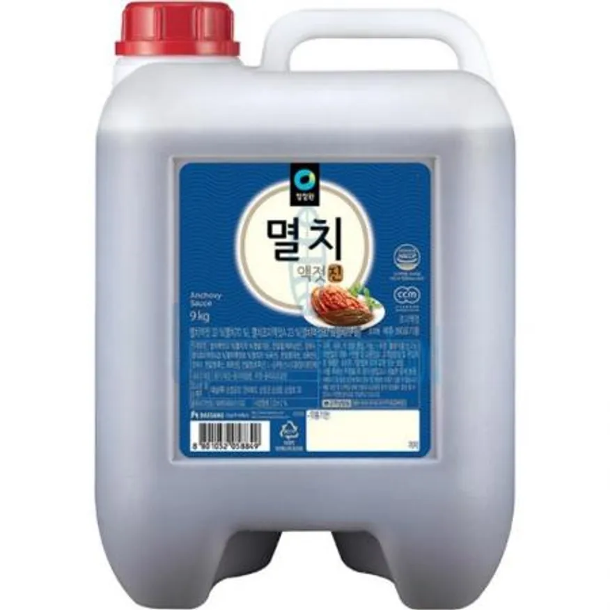 (16:30마감(D) 청정원멸치액젓(대상/9kg)EA 이미지