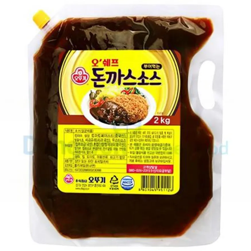 (16:30마감(D) 오쉐프부어먹는돈까스소스(오뚜기/2kg)EA 이미지
