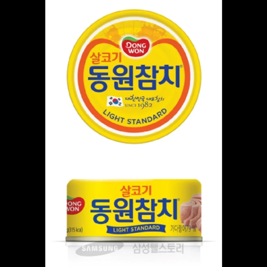 (16:30마감)살코기참치캔(동원/150G/PAC/가다랑어:원양산) 이미지