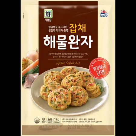 (16:30마감)잡채해물완자(1KG(15G*약65EA)/PAC/페루산/대림/오징어:칠레) 이미지