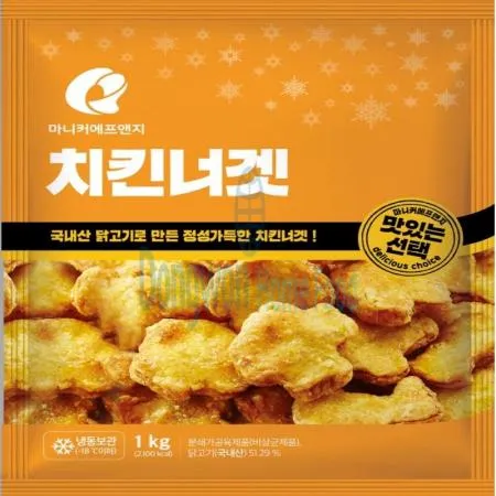 (16:30마감(D) 치킨너겟(마니커/닭고기:국내산/1kg)EA 이미지