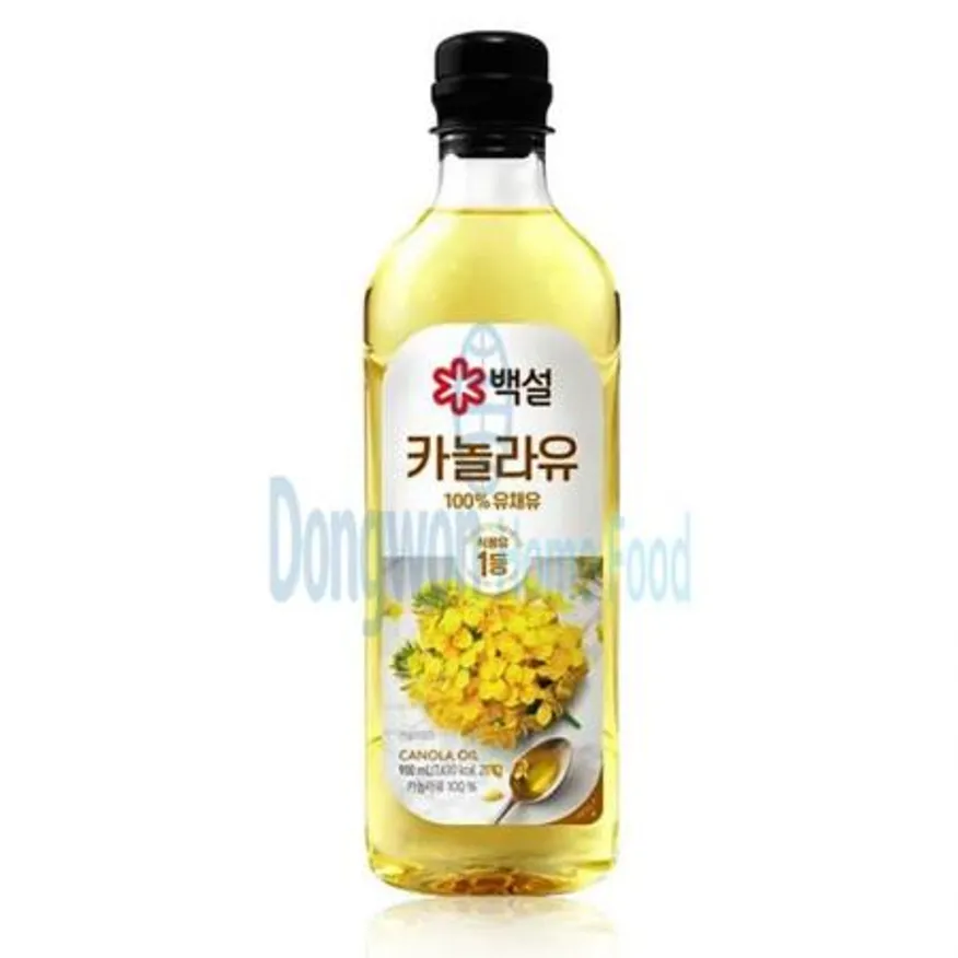 (16:30마감(D) 백설카놀라유(CJ/900ML)EA 이미지