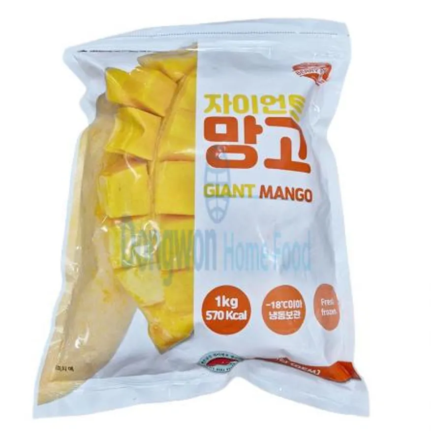 (16:30마감(D) 냉동자이언트망고(베트남산/이룸푸드시스템/1KG)EA 이미지